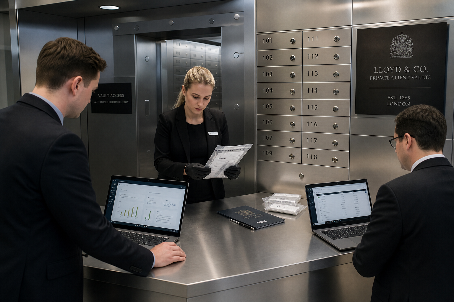 Secure access desk with business operations software dashboards at RANKAIRO LTD